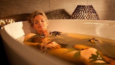 Салмақ жоғалту үшін ванна рецептері